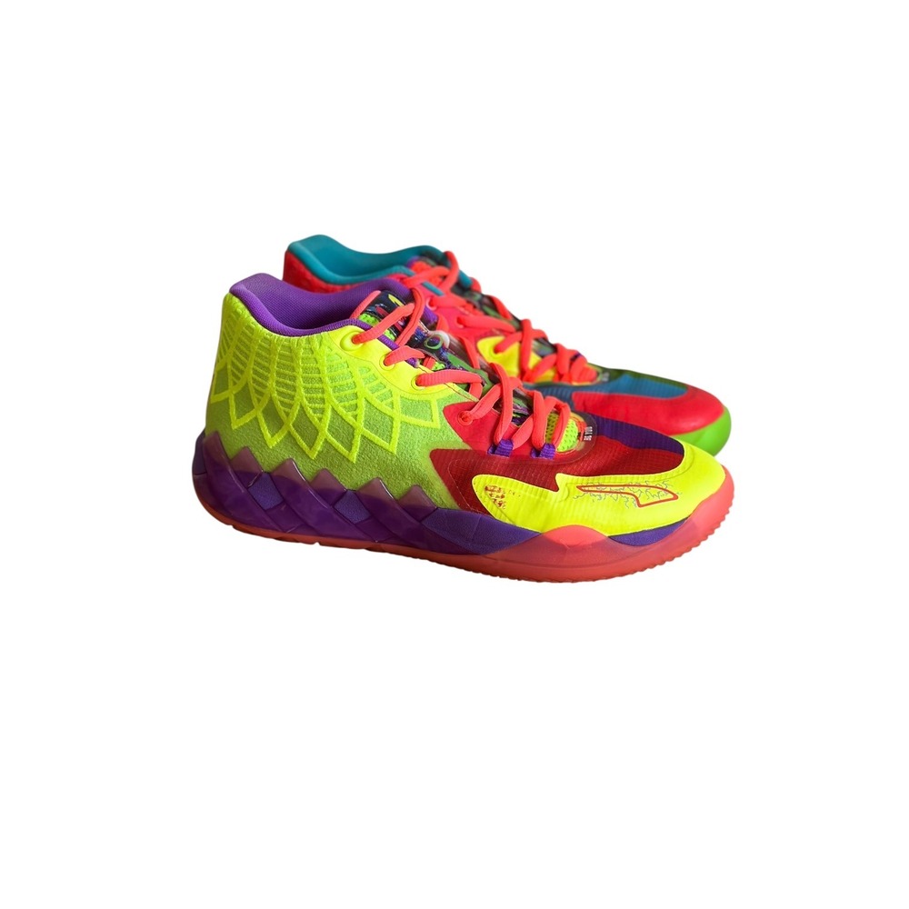 Puma MB.01 Be You LaMelo Ball Basketball Shoes Multicolor Rare Mens Size 10 - Picture 3 of 14